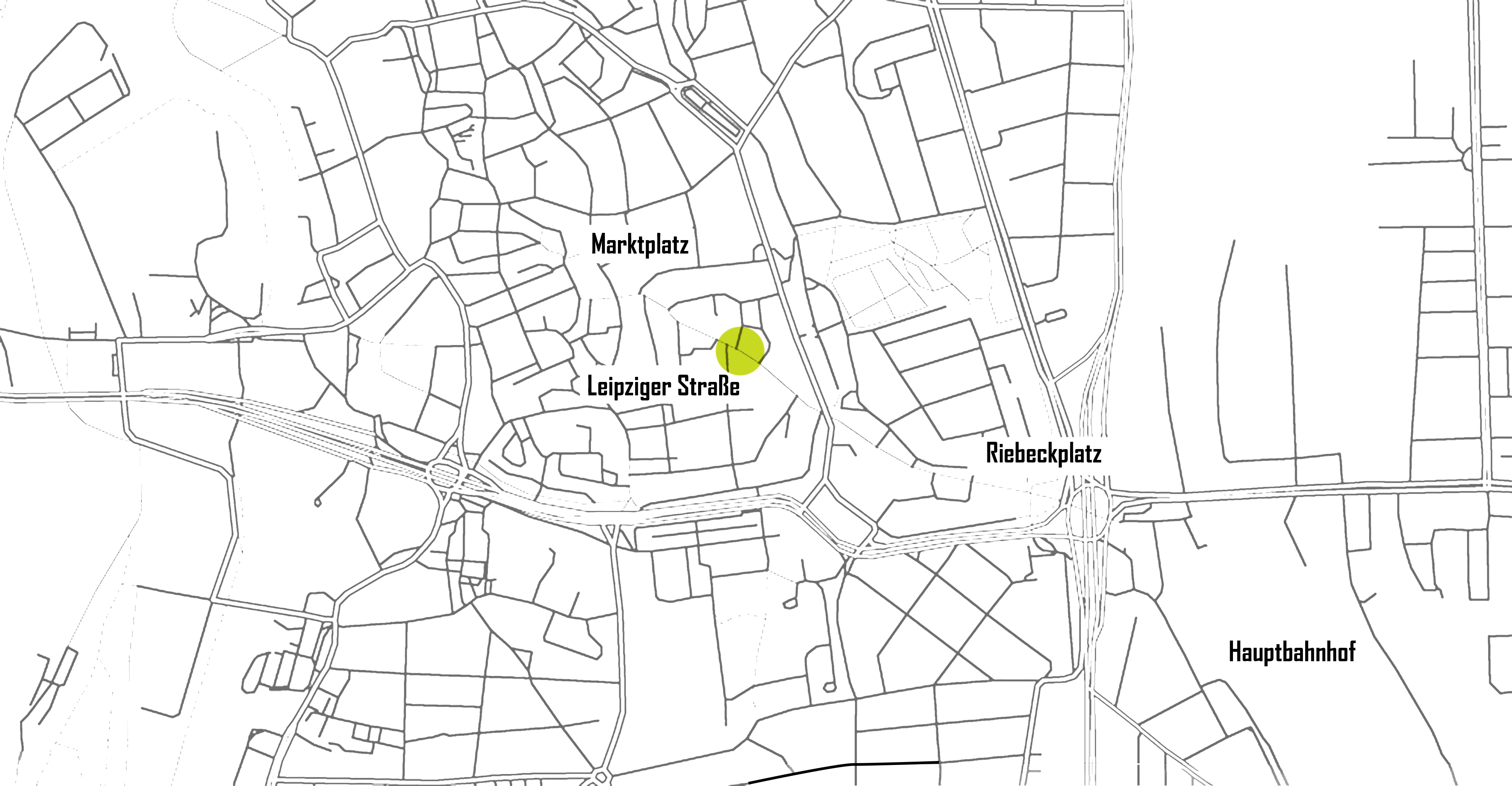 Lageplan Leipziger Straße